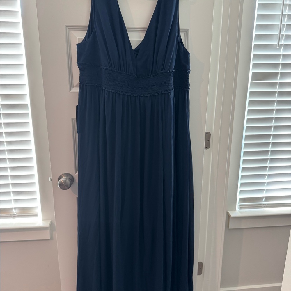 Ever Pretty Deep Blue Maxi Dress